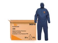 Kleenguard 96880 A50 overall met capuchon Blauw Maat XXL 25 Stuks
