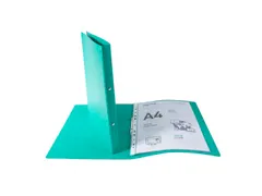 Ringmap glanskarton A4 2R 15mm groen