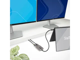 2-Port USB-C MST Hub - USB Type-C naar 2x DisplayPort 4K - 7