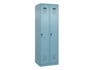 locker,HxBxD 1850x600x500mm,2vak,vak B 300mm,draaigrendel - 3