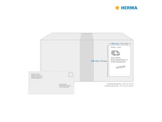 HERMA 5063 Premium Adresetiketten A4 105x148mm (A6) Wit 100 stuks - 4