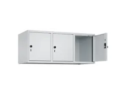 opzetkast,v. locker,3vak.,vak B 400mm,HxBxD 500x1200x500mm