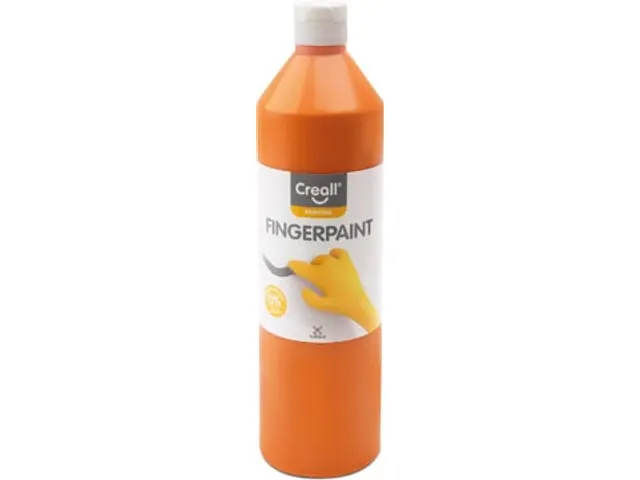 vingerverf Happy set met 10 flesjes 750 ml assorti