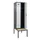 locker met bank,HxBxD 2120x600x815mm,2vak,vak B 300mm,cilinderslot