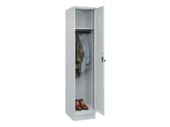 locker,HxBxD 1950x400x500mm,1vak,vak B 400mm,draaigrendel,sokkel
