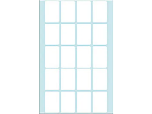HERMA 2430 Universele etiketten 22x32mm Wit 640 stuks