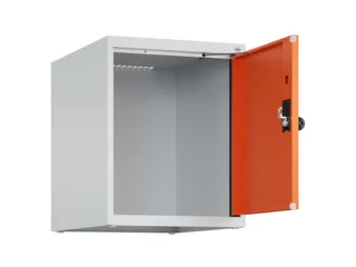 opzetkast,v. locker,1vak.,vak B 400mm,HxBxD 500x400x500mm,draaigrendel - 1