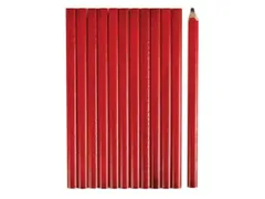 Timmermanspotlood 175mm (12 ST.)