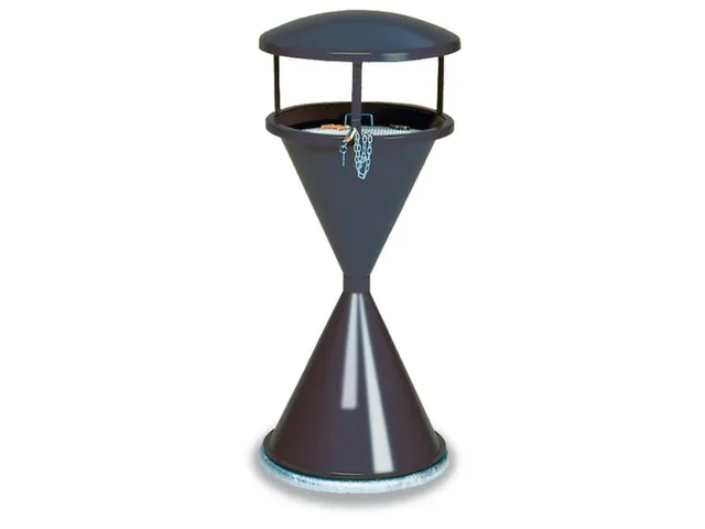 Zandasbak Grafiet 960x440mm Overkapping Ketting En Hangslot