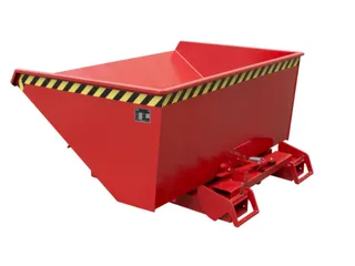kiepbak,HxLxB 865x1485x1570mm,0,9m³,draagverm. 1000kg,RAL3000 - 1