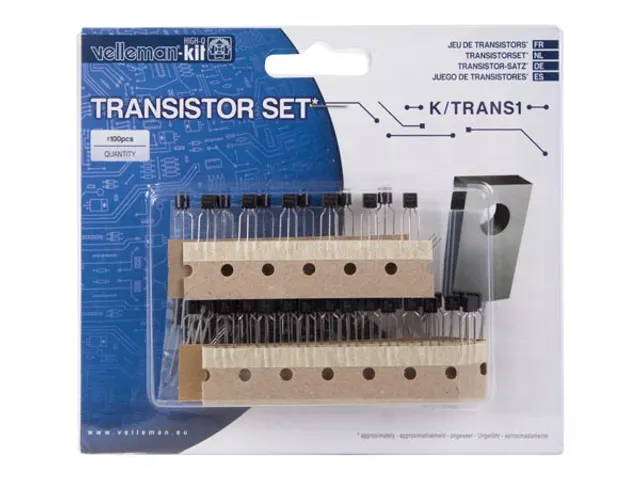 SET Transistoren - 100 ST. - 8 Waarden
