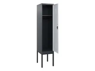schoollocker,HxBxD 1950x400x500mm,1vak,vak B 400mm,cil.-slot - 1