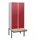 locker met bank,HxBxD 1950x800x815mm,2vak,vak B 400mm,draaigrendel