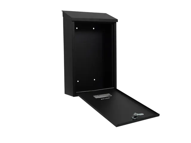 Brievenbus BRASQ PB100 Basic wand zwart