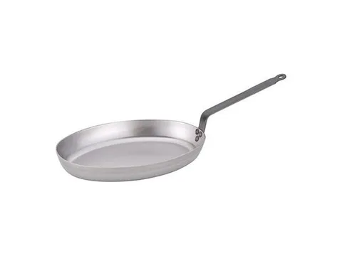 De Buyer Carbone Plus Vispan 36x26cm Ovaal Plaatstaal