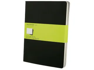 Schrift Moleskine Blanco Xl Zwart 190x250mm - 5