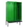 PBM-locker met bank,HxBxD 2120x1200x815mm,4vak,vak B 300mm