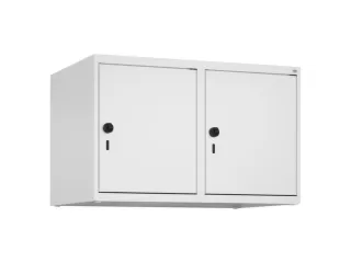 opzetkast,v. locker,2vak.,vak B 400mm,HxBxD 500x800x500mm,vleugeldeur - 1