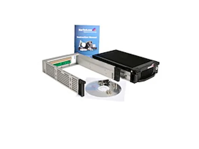 Aluminum 5,25 inch SATA Harde Schijf Mobile Rack Lade zwart