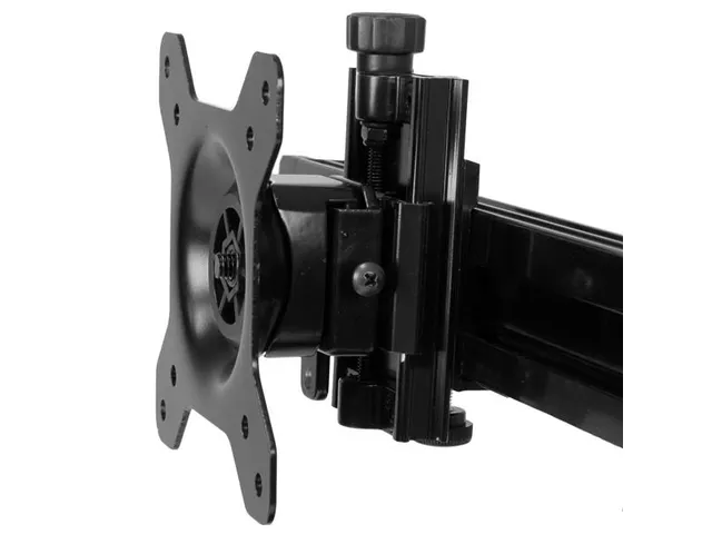 Support 2 écrans Noir