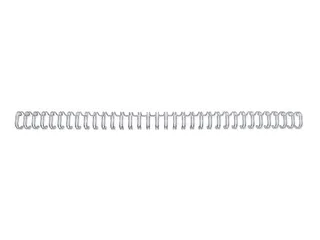 Draadrug GBC 6mm 34-rings A4 zilver 100stuks - 3