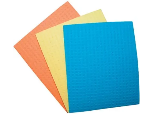 Sponsdoekje 16x18cm assorti 3 stuks