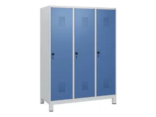 schoollocker,HxBxD 1630x1200x500mm,3vak,vak B 400mm,draaigrendel - 2