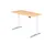 Elektrisch in hgte vst. zit-sta-bureau,HxBxD 650-1290x1600x800mm