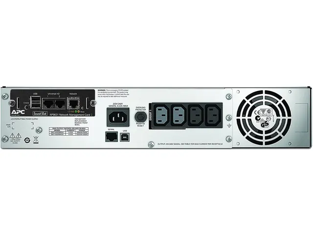 APC Smart-UPS SMT1500RMI2UNC - 4x C13, USB, montable en rack, NMC, 150