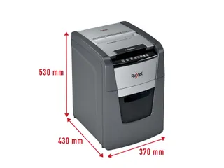 Papiervernietiger Rexel Optimum Auto+ 90X snippers 4x28mm - 8
