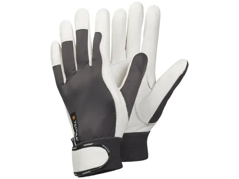 Tegera 116 nylon precisiehandschoenen, grijs/wit, maat 11, per 12 paar