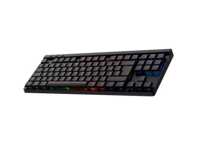 Clavier gaming Logitech G515 LIGHTSPEED TKL QWERTY US noir