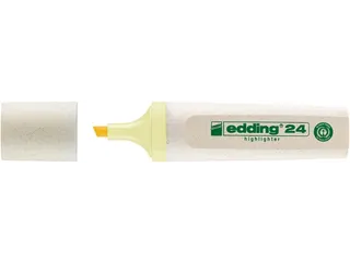 Markeerstift edding 24 EcoLine pastel geel - 1