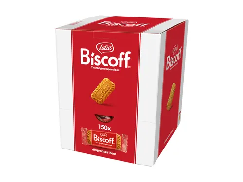 Koekjes Lotus Biscoff speculoos dispenser 150 stuks