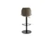 tabouret de bar,assise H 525-775mm,assise tissu sable chiné