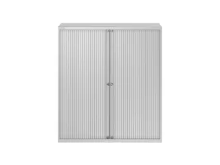 EuroTambour roldeurkast lichtgrijs 3 legborden 133x120x43cm - 1