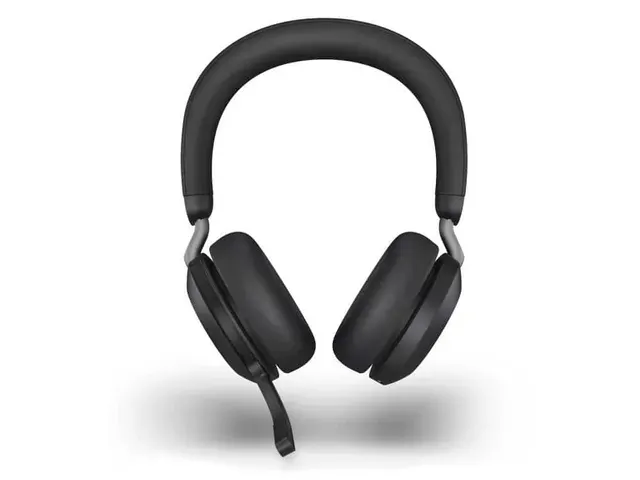 Jabra Evolve2 75 UC Bluetooth headset USB-A met laadstation Zwart