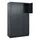 lockerkast,HxBxD 1950x1200x500mm,3x3vakken,vak B 400mm,cil.-slot