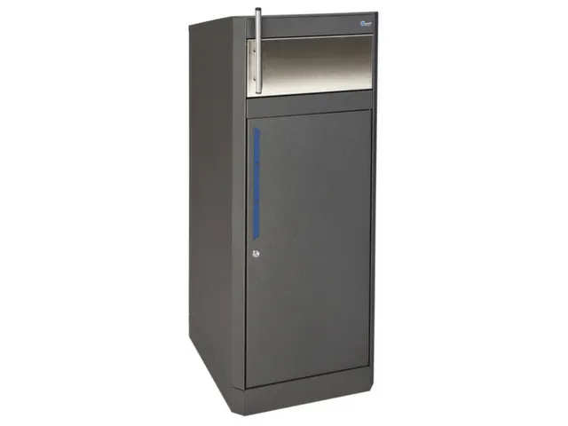 afvalbak,80l,HxBxD 1060x420x420mm,brandbeveiligingsklasse A1