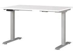Elektrisch ihv bureau,HxBxD 720-1200x1200x800mm,blad wit