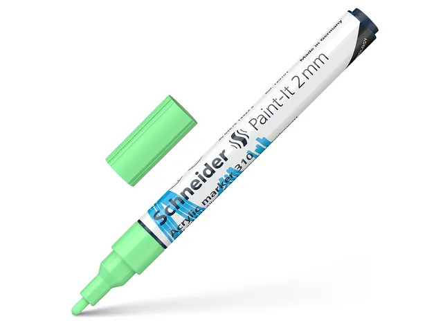 Marqueur acryl Schneider Paint-It 310 2mm pastel vert