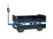 Handtrekwagen 6455PZ 750kg 1540x840mm hout polyurethaan trekoog