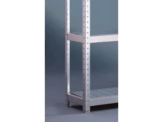 legbord van plaatstaal,v. breedvakstelling,BxD 1700x600mm,vakl. 500kg - 2