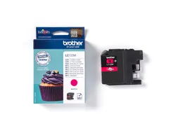 Inktcartridge Brother LC-123M rood