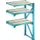 uittrekstelling voor zware lasten,HxBxD 2000x1290x860mm,vaklast 1000kg