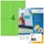 HERMA 4399 Gekleurde etiketten A4 105x148mm Groen 400 stuks