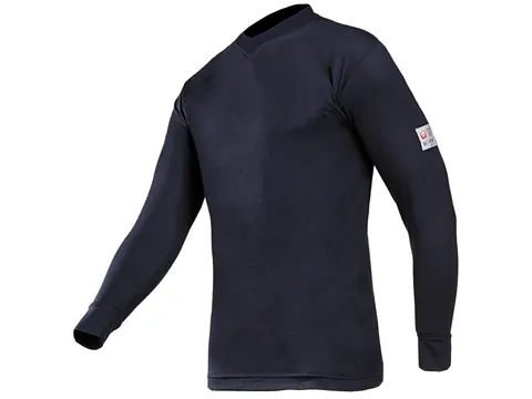 T-shirt Sioen 518A Picton manches longues bleu marine Taille 3XL