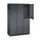 Dubbeldekse garderobekast,HxBxD 1950x1220x500mm,3x2vak.,vak B 360mm