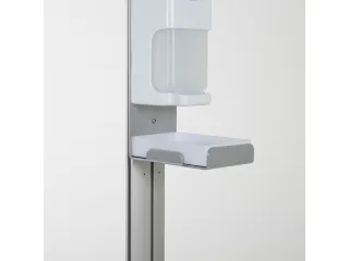 Standaar Seco handontsmetting 1.5m hoog. Met A3 lijst - 2