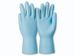 Handschoen Dermatril 743 Lichtblauw Nitril Ongepoederd Maat 9 - 1
